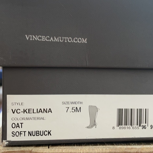 Vince Camuto Caged Peep Toe Over the Knee Boots - Picture 15 of 16